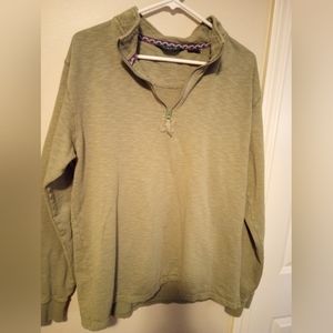 Orvis men's half zip pullover